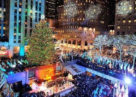 Encendido del Árbol de Navidad del Rockefeller Center 2015